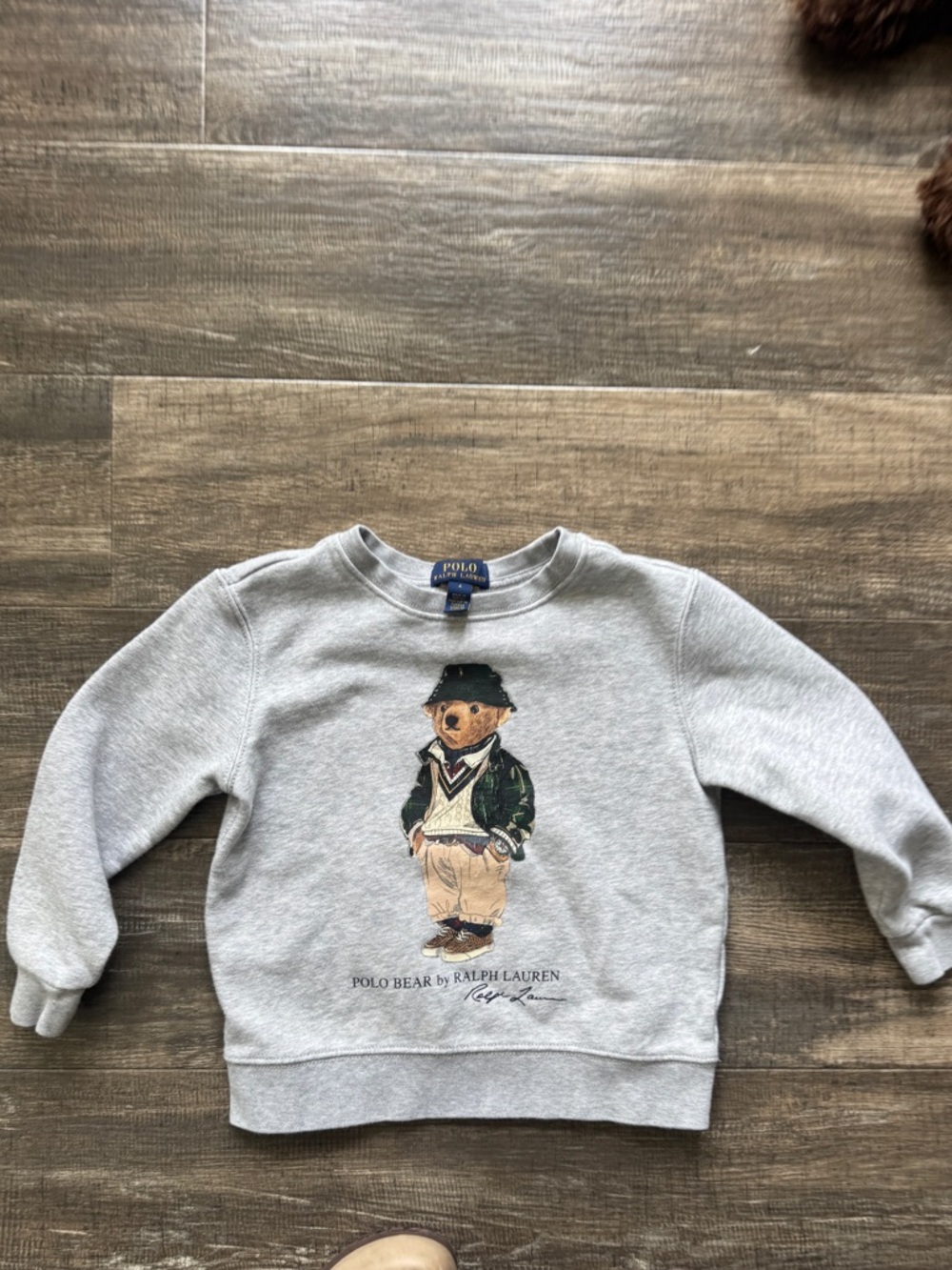 Polo Ralph Lauren Bear Fleece Sweatshirt 4t
